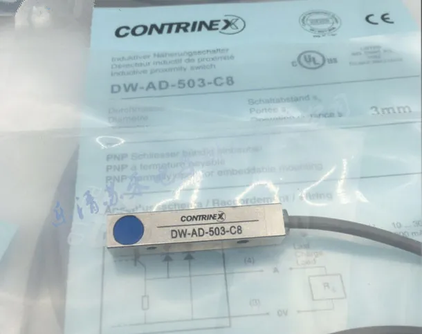 

FREE SHIPPING 100% New and original DW-AD-503-C8 proximity switch rectangular DC three-wire PNP normally open sensor