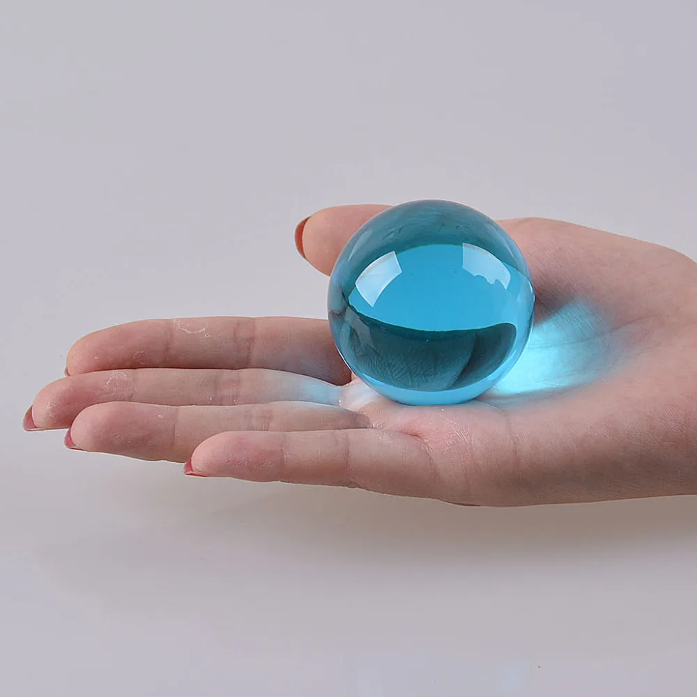 1pcs 50mm Crystal Ball Asian Quartz Clear 5cm Glass Ball Sphere K9 First Grade AAA Divination Quartz Glass Ball Home Decor