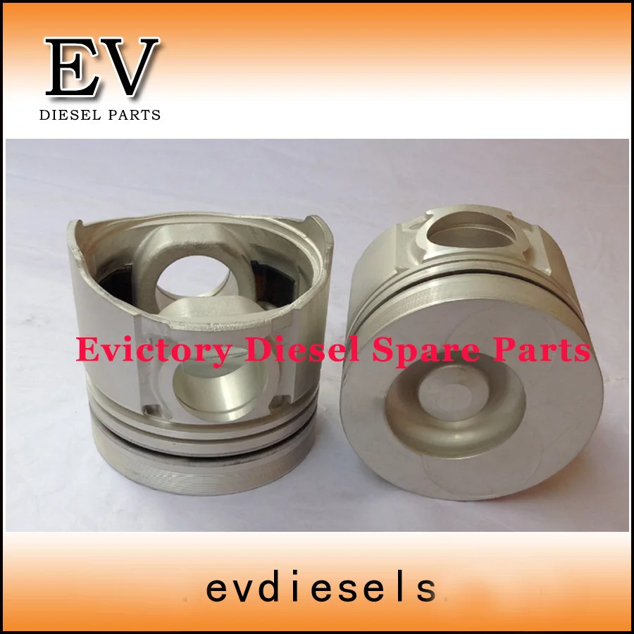 DB58T DB58 piston kit with ring set For Doosan DH150 excavator