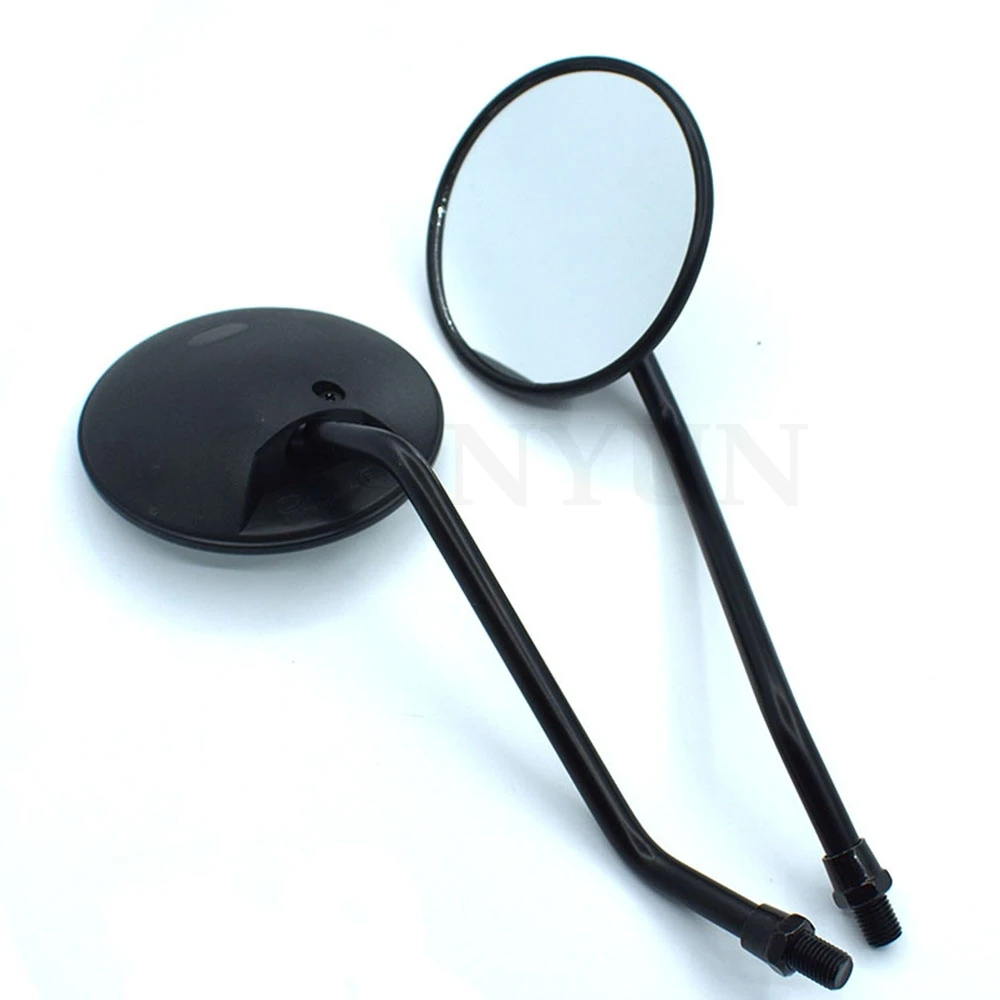 1 double circular motorcycle mirror universal 10 mm motorcycle rearview mirror For KTM 690 Duke/Enduro R/SMC