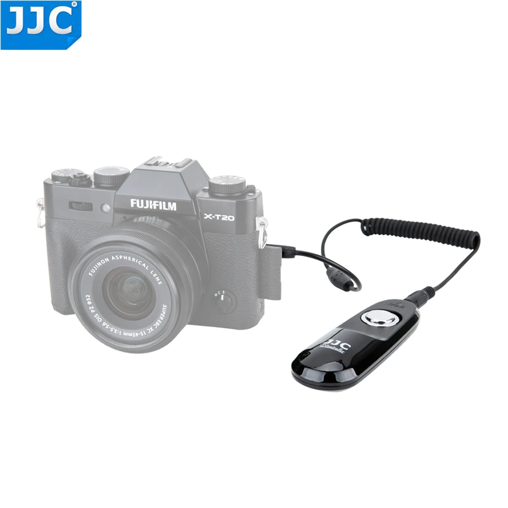 Jjc verdrahtet kamera fernschalter verschluss für fuji x100vi X-H2S X-T200 x100v gfx50s X-Pro2 X-T3 X-T2 X-T20 X-T10 X-T100 X-E3 x100f