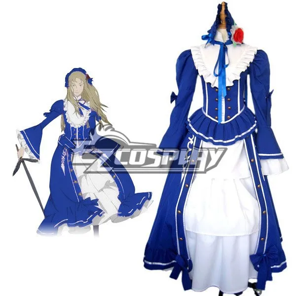 

Le Chevalier D'Eon Lia de Beaumont Cosplay Costumed E001