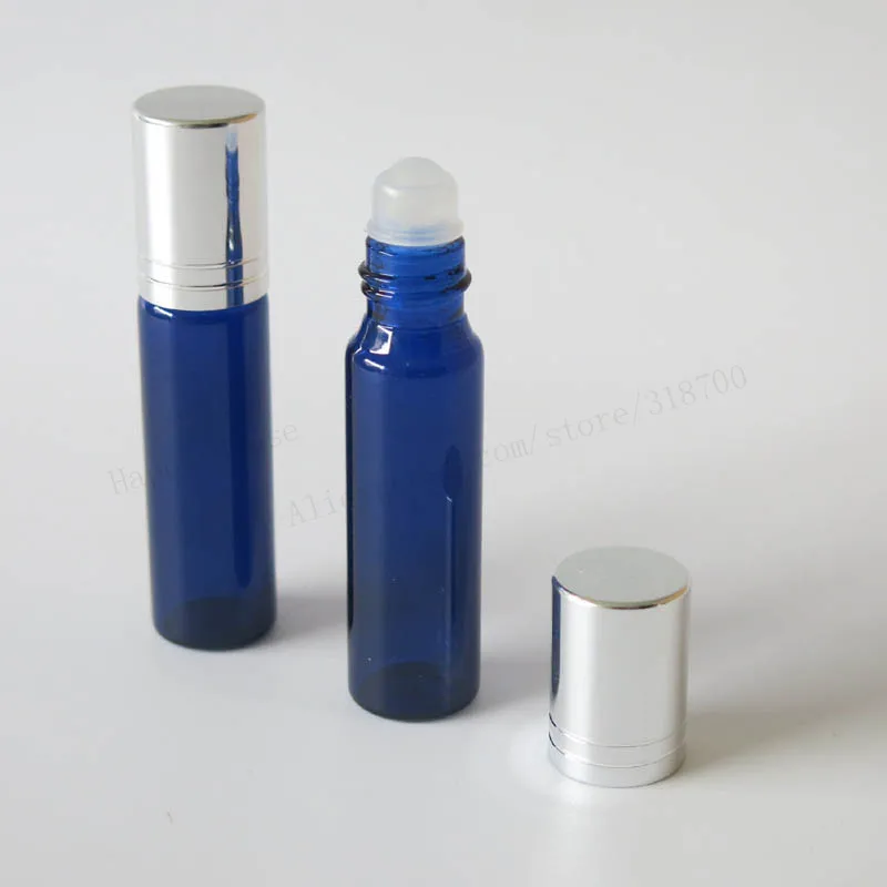 New Arrival! 360 x 7ml Blue Glass Roll-On Bottle,7cc Roll On Essential on Bottle Roller Ball Container Glass Container