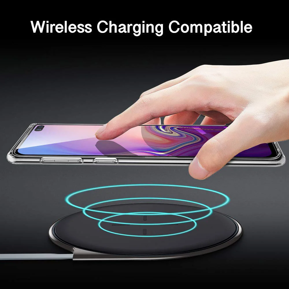 S10 + Trong Suốt Mềm TPU Cho Samsung Galaxy S10 Plus Ốp Lưng Điện Thoại Ốp Lưng Silicon Dành Cho Samsung Galaxy Samsung Galaxy S10 S10E ốp Lưng Trong Suốt