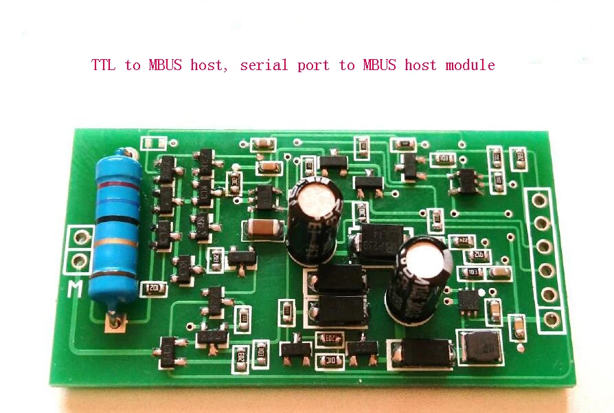 

Ultra-small size TTL, UART serial port to MBUS host, MBUS meter reading module, with short circuit protection