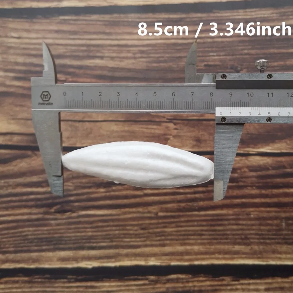 白い泡のユリのつぼみ,7/9/11cm,ナイロンストッキング,フラワーアクセサリー,日曜大工のシルクフラワー素材,結婚式の装飾