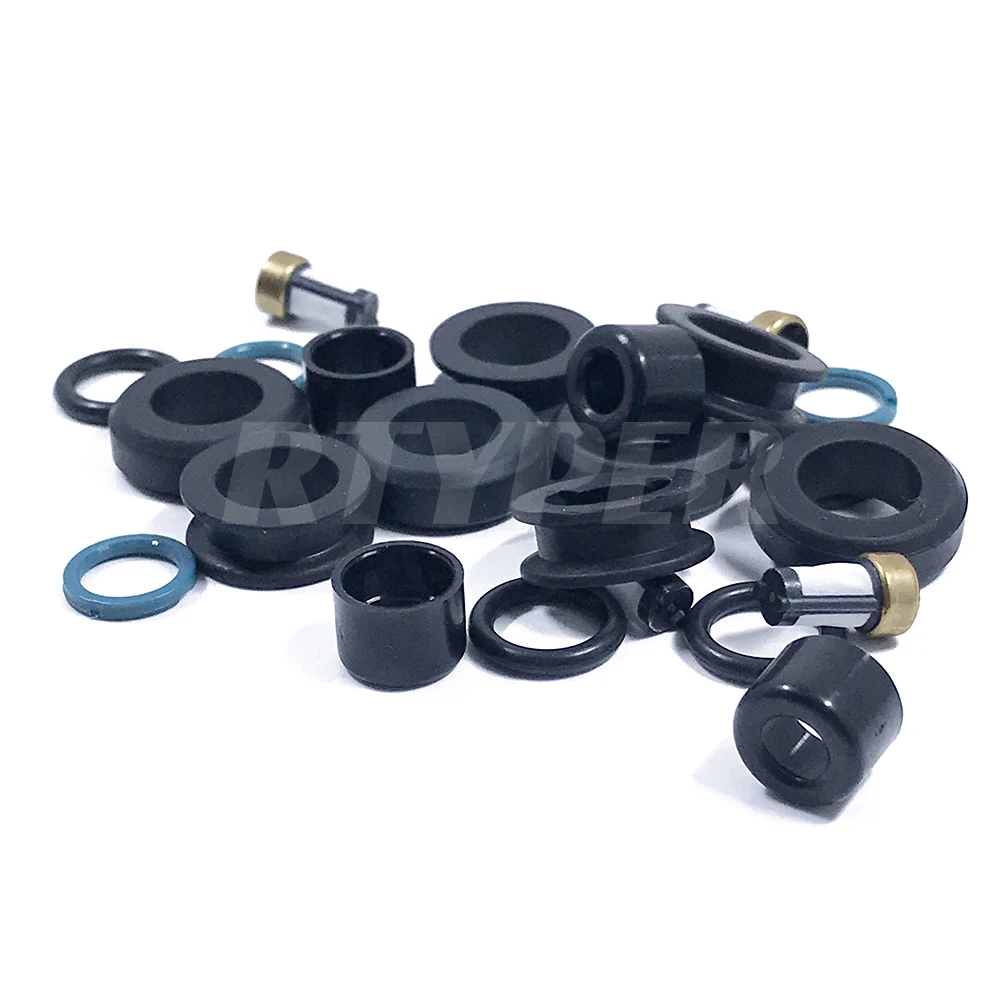 4 Sets Injector Repair Kits Micro Filter Oring Plastic Gasket Pintle Cap 01305 For Toyota Corolla Matrix Suzuki Swift MZ