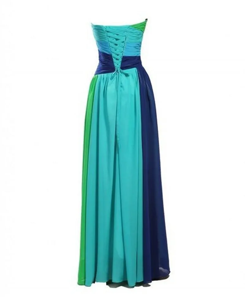 Vestido De Festa Ensotek New Special Color Prom Dress Sexy Long Chiffon Evening Dress Sleeveless Formal Prom Evening Gowns