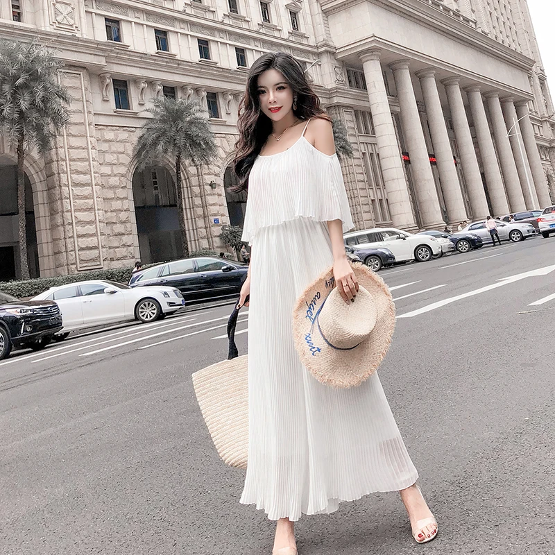 Phụ nữ New Sexy Jumpsuit Phụ Nữ Thanh Lịch Thời Trang Yếm Trong Rompers Xếp Li Jumpsuit