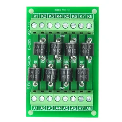 Placa de módulo de diodo Individual, 6 Amp, 1000V, 8, 6A10