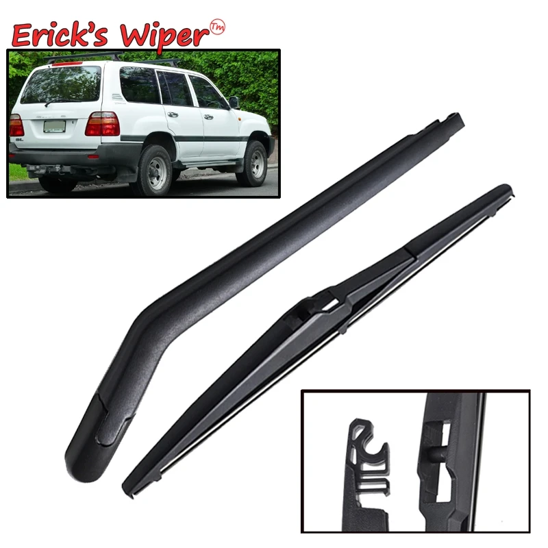 Ick's Wiper 14 "Kit lengan bilah Wiper belakang untuk Toyota Land Cruiser J100 1999 - 2007 kaca depan jendela belakang