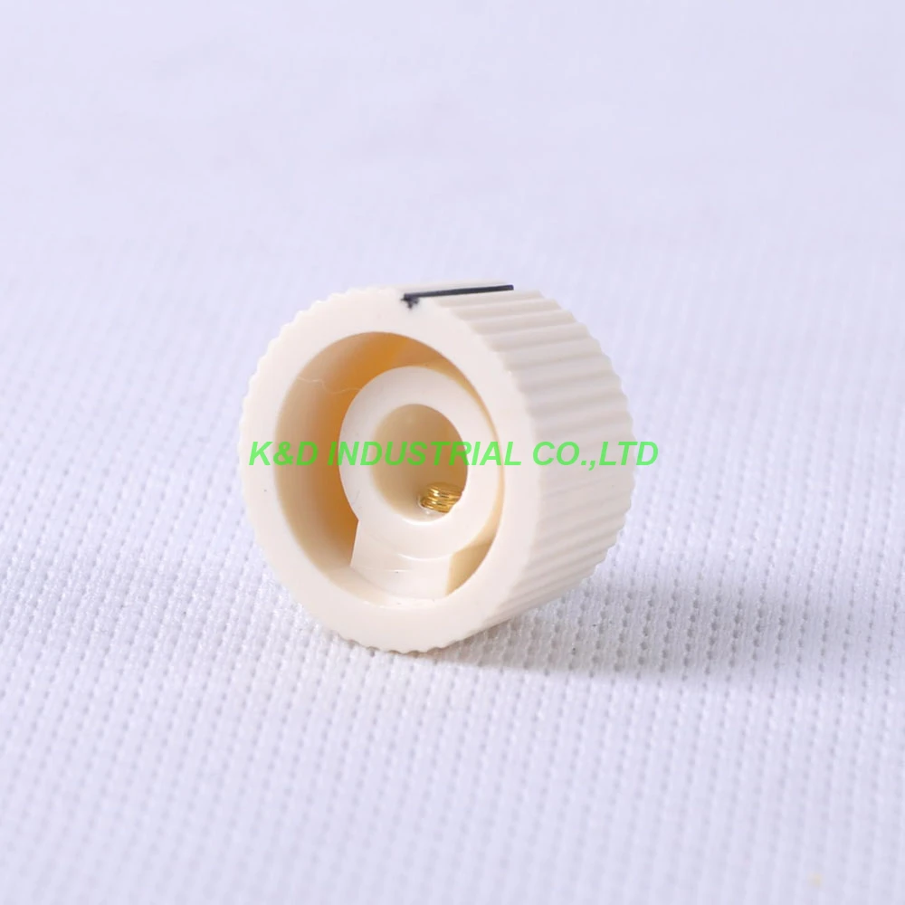 10 قطع الملونة الروتاري خمر التحكم البلاستيك كريم مقبض 21x12 ملليمتر ل 6.35 ملليمتر رمح الغيتار