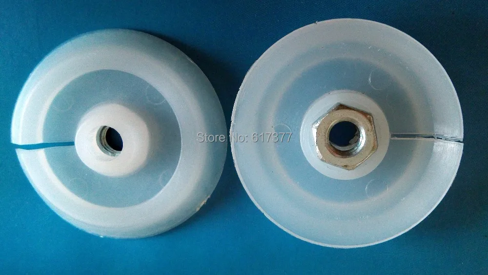 Economy and Popular Type Plastic Push Disk for Sausage Caulking Gun Plastic Piston for PU Sealant Gun