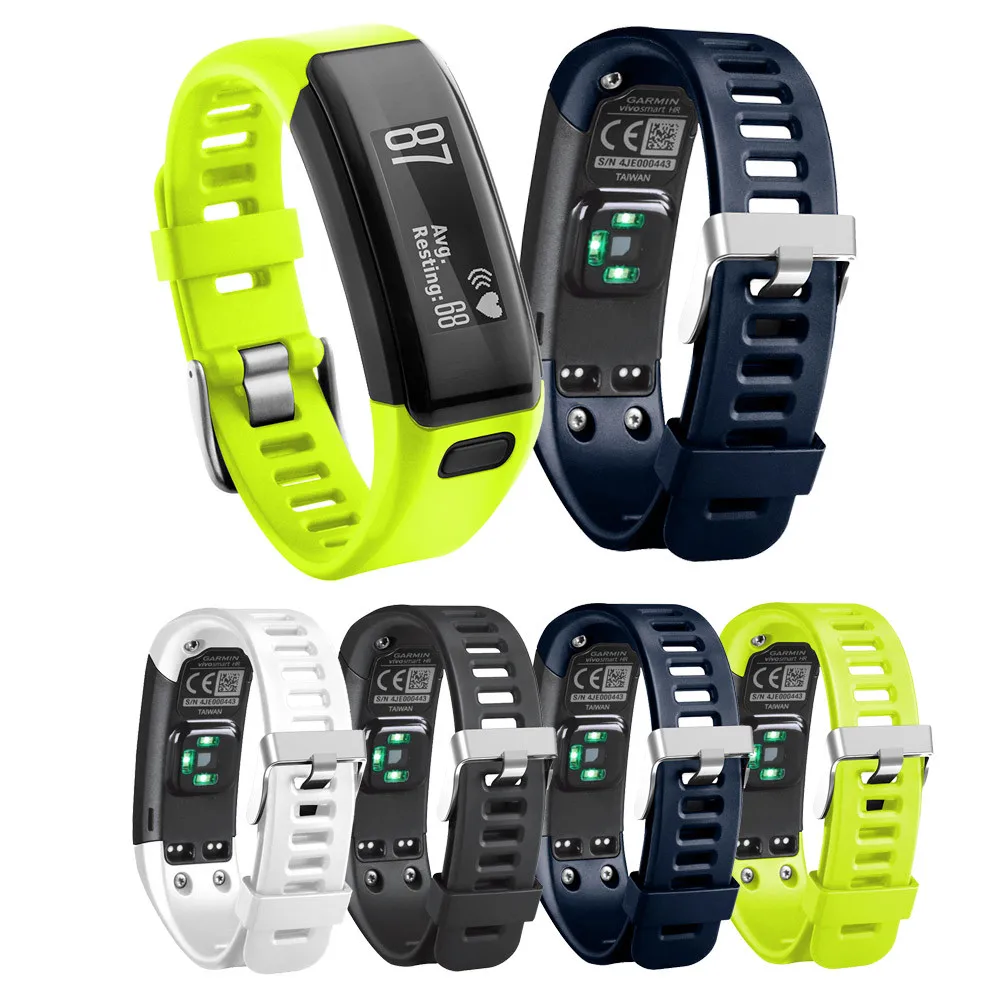 

For garmin VIVO Smart HR Band Replacement Sports Silicone Bracelet Strap Band for garmin Bracelet Vivosmart HR Band Smart Strap