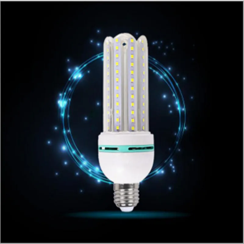LED bulb U-type E27 energy-saving bulb lamp 3W 5W 7W 9W 12W 20W 24W 30W 40W 50W high-brightness corn lamp