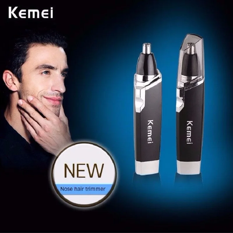 

Kemei KM-6512 Fashion Electric Shaving Nose Hair Trimmer Safe Face Care Shaving Trimmer For Nose Trimer