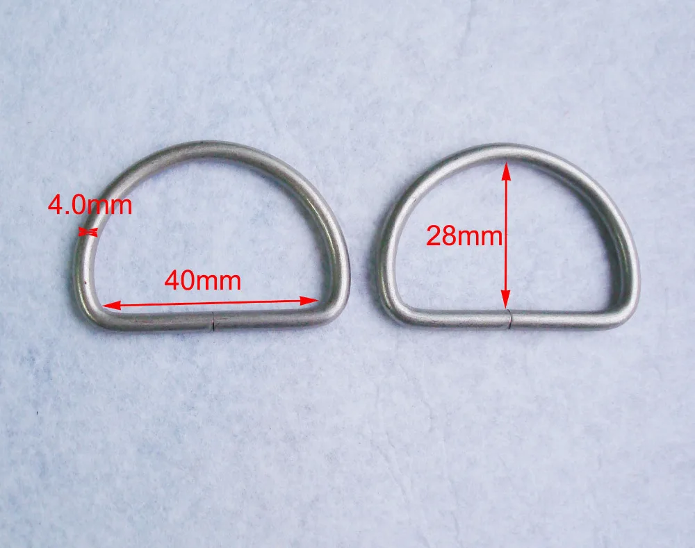 Wholesale 40mm Wide matt silver antique rust plating ferrous belt D rings buckle,bag buckles,garment accessories,bag fasteners