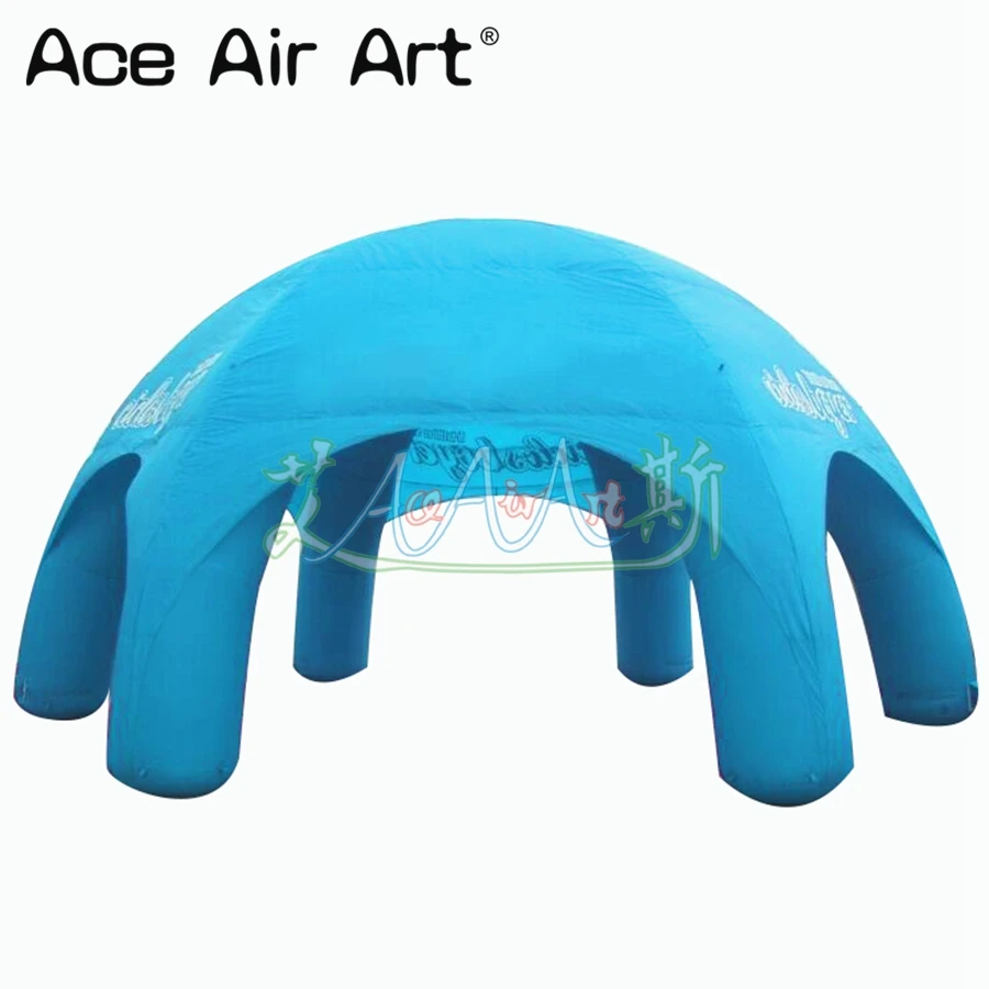 Huge Inflatable Spider Tent with 6 Legs Inflatable Tent Marquee Dome Tent for car Shelters or Event Stations