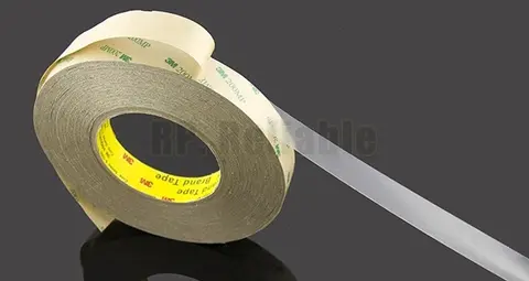1x New 8mm/10mm*55M*0.13mm 3M 9495MP 200MP Adhesive Clear PET Double Sided Sticky Tape for LED Strip, Waterproof, Hi-Temp Resist