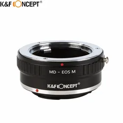 K&F CONCEPT Camera Lens Mount Adapter Ring For Minolta MD/MC Lens to for Canon EOS M EF-M Mount Mirrorless Camera Body