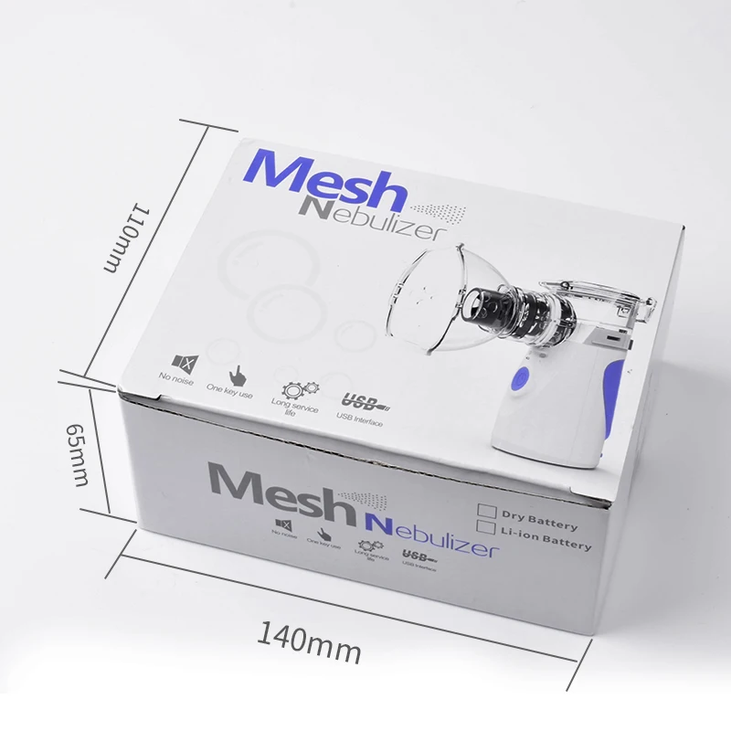 Health Care Mini Handheld Portable Inhale Nebulizer Silent Ultrasonic Inalador Nebulizador Children Adult Rechargeable Automizer