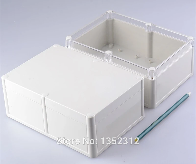 

6 pcs 204*143*78mm plastic waterproof enclosure for electronic ip68 project box ABS PLC project case junction box control box