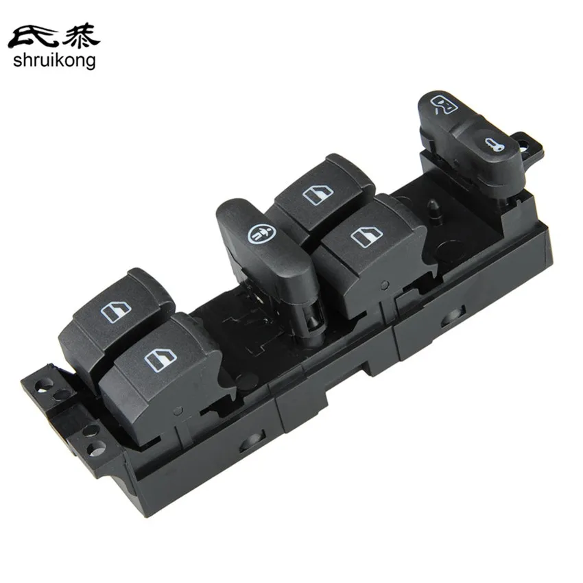 1PC For Volkswagen VW 99-04 GTI Golf 4 Jetta MK4 BORA BEETLE Passat B5 B5.5 Master Power Window Control Switch Button