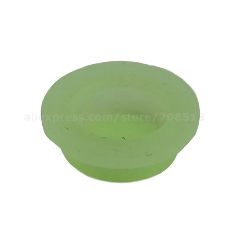 14mm(D) x 8mm(H) Silicone Tailcaps for LED Flashlight - 10 pcs