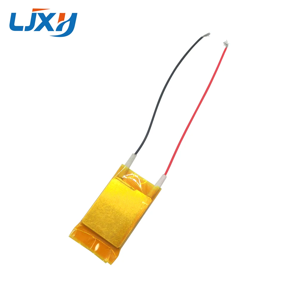 LJXH 2PCS 12V 30x24x3mm Thermostat PTC Heating Element 60/140/180/230 Degrees Insulating Film Wattage 2-10W/4-12W/6-15W/12-45W