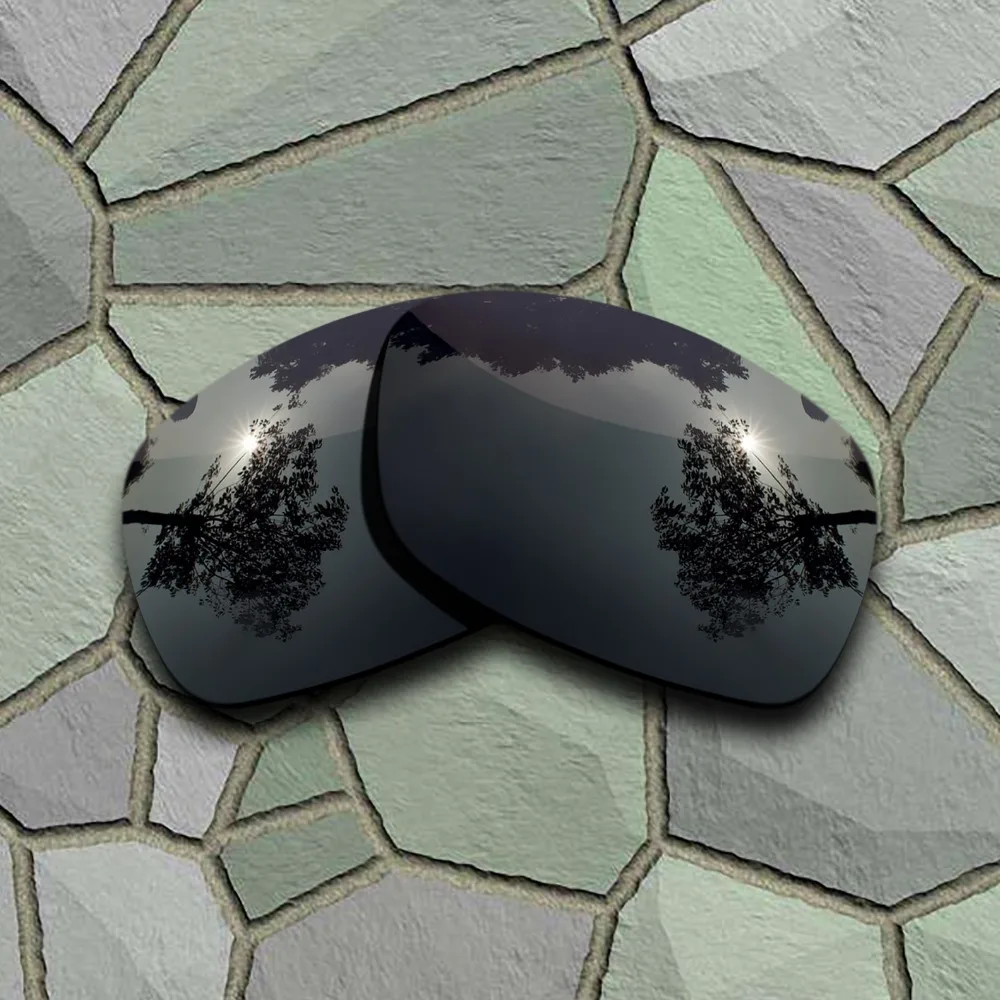 

Grey Black Sunglasses Polarized Replacement Lenses for Oakley Ravishing