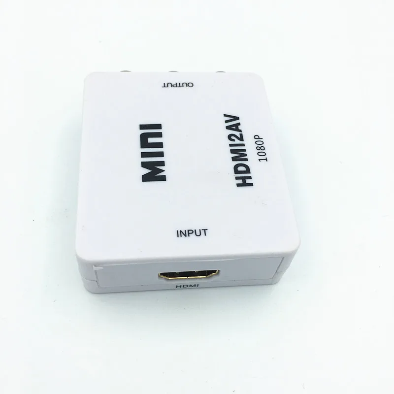 1080P HDMI TO AV 3 RCA คอมโพสิต CVBS S-VIDEO CONVERTER อะแดปเตอร์ PS3 SKY HDTV DVD สำหรับกล่องทีวี