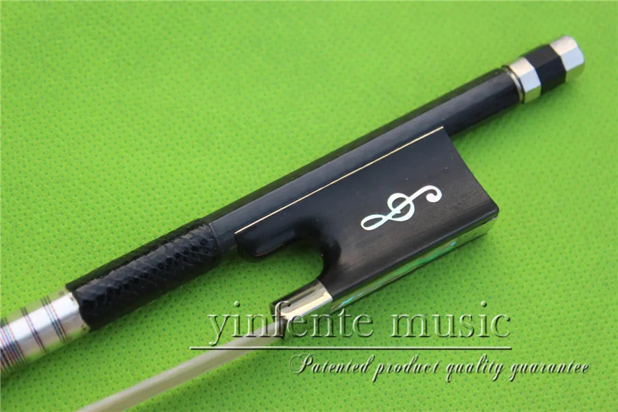 X-074# new one  4/4 Violin Bow   Carbon Fiber Fine  Sliver String High Quality