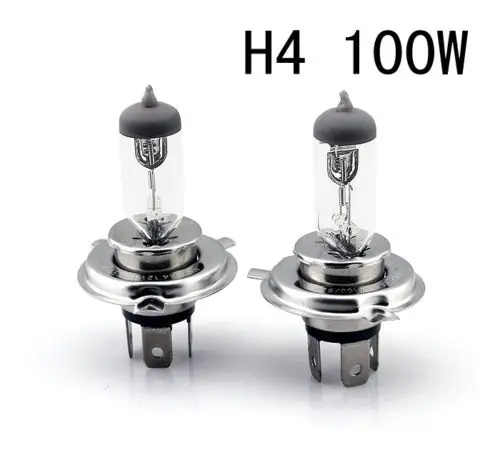 

2pcs H4 55W 3500k XENON white Halogen Car Headlight Bulbs FREE SHIPPING