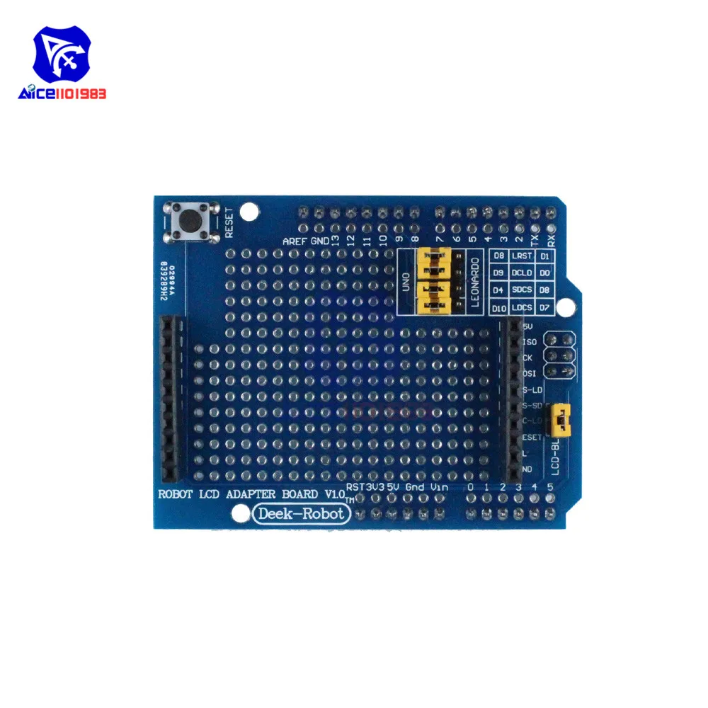 1,8 zoll TFT Volle Farbe LCD Display Modul mit LCD Adapter Board Expansion board für Arduino R3 Leonardo Esplora