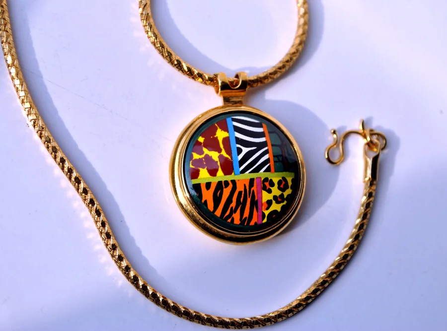 

Enamel Pendant European and American style cloisonne process005