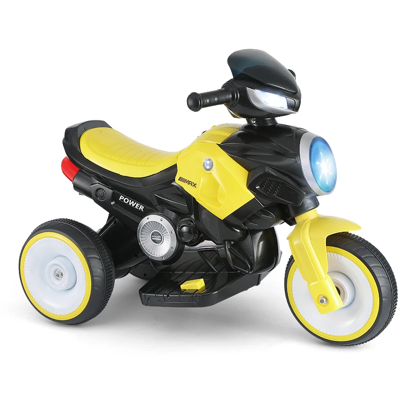 Kind Elektrisches Motorrad Dreirad Batterie Auto mit Musik Kinder Fahrt auf Dreirad Spielzeug für Kinder Sammlerstück Autos Spielzeug für Jungen