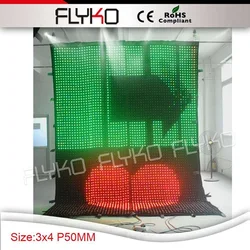 p5 4x3m indoor led video wall display led display