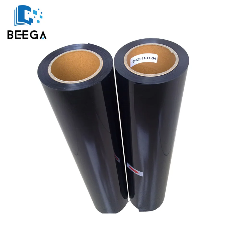 

0.5x25m/Roll Black Color PU Heat Tranasfer Film Vinyl for Clothing