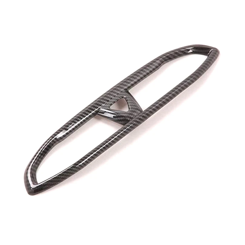 YAQUICKA-إطار لوحة القيادة للسيارة ، ملصق لوحة القيادة ، لهيونداي سانتا في (TM) 2019-2020 ، ملحقات السيارة الداخلية #4