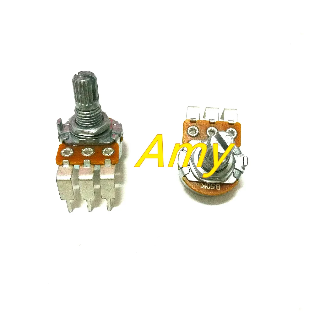 5pcs/lot  The imported B50K single B503 G6 power amplifier 15MM 3 volume potentiometer rachides cabriole leg