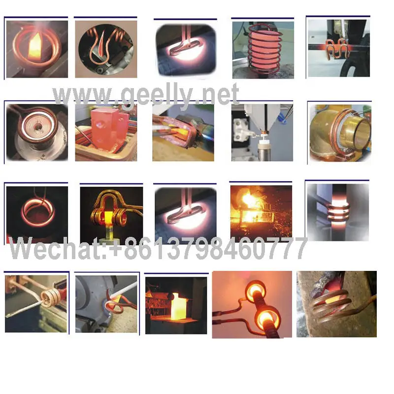 Induction Heating Brazing Welding refrigerating copper fitting, lamp decoration fitting, precision mold fitting, hardware handle