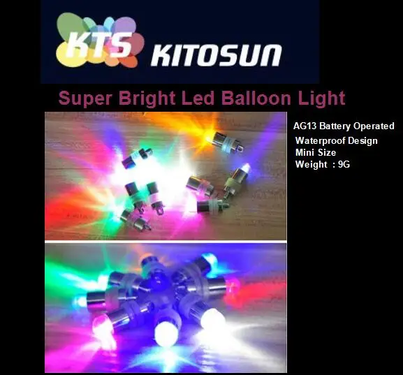 (100 Buah/Lot) Lampu LED Balon Selam Tahan Air Mini Kecil Lampu LED Putih untuk Pernikahan Dekorasi Pesta Lentera Kertas