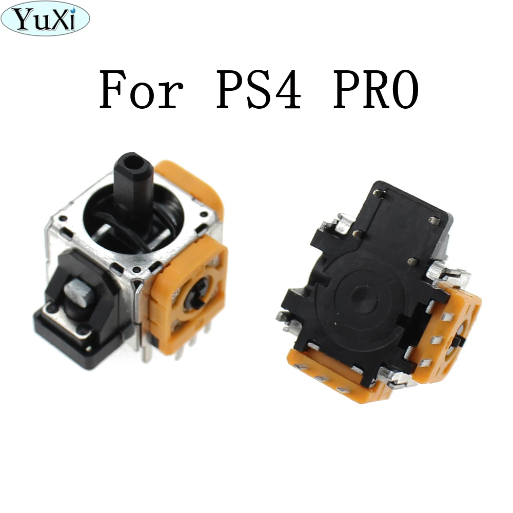 YuXi 1pcs Right / Left Joystick 3D Analog Stick Sensor for PS4 Pro Controller for PS4 repair part