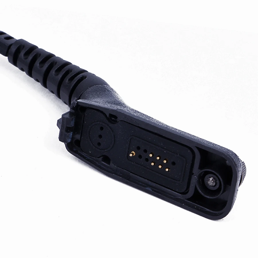 For Motorola Portable Radio FBI PTT Air Tube Earpiece Mic Headset APX2000 APX7000 APX6000 APX7500 DP4601 Walkie Talkie XiR P8668