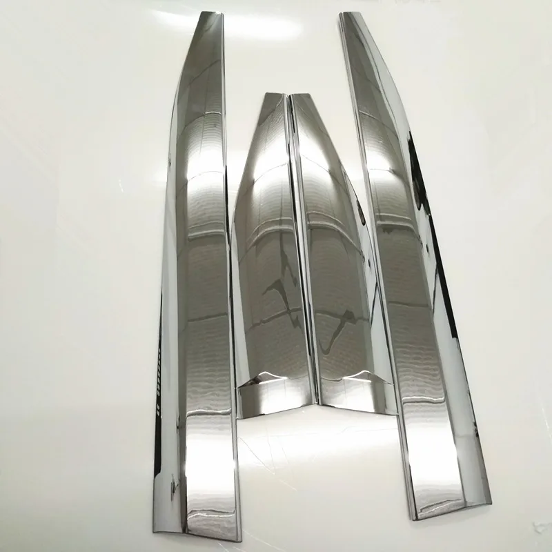 For Nissan X-Trail X Trial Rogue T32 2014 2015 2016 2017 ABS Chrome Side Door Body Protection Molding Trim Cover Car Styling