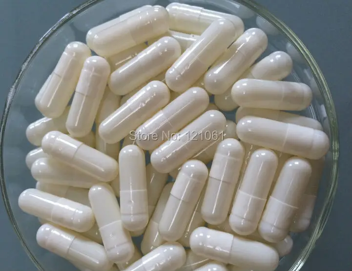 00# 800pcs! White-White Empty Capsules size 00,Hard Gelatin empty capsules(Joined or Seperated capsules)