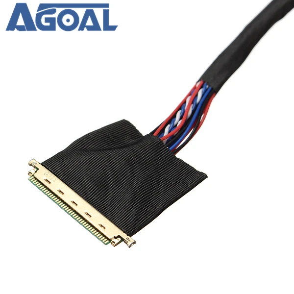 Universal 40pin single 6 LVDS cable 300mm LP140WH1 screen cable 0.5mm Pin Pitch for LCD