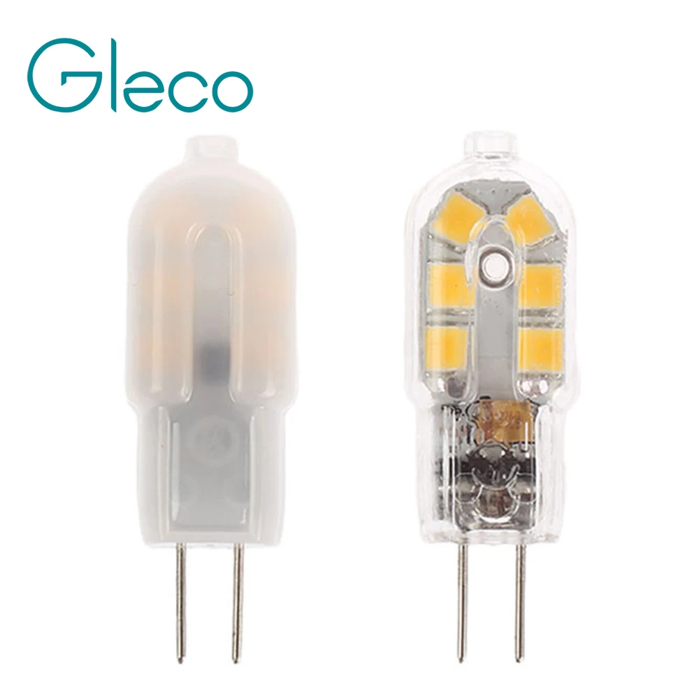 

AC220V / DC12V Mini G4 LED Lamp 2W SMD 2835 Lampada LED G4 Bulb Milky/Transparent 360 Beam Angle Lights Replace Halogen G4