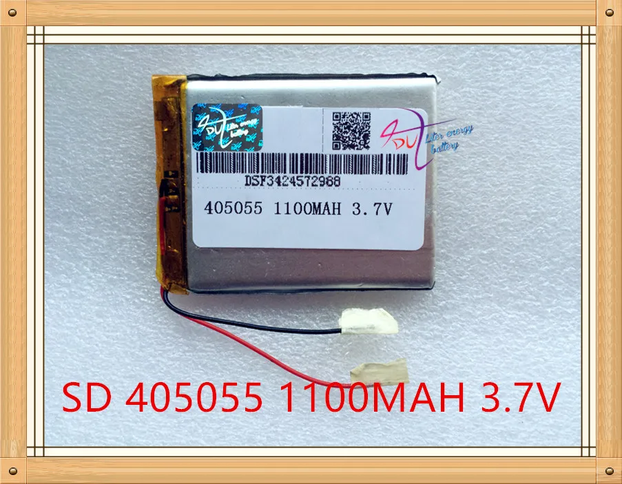 

Liter energy battery 3.7V polymer lithium battery 405055 MP5 GPS MP4 Mobile Power Bluetooth handheld PC