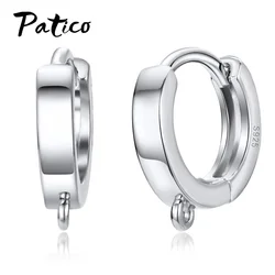 New Smooth Buckle Earrings Women Korean Ear Jewelry Wholesale Buckle Earrings Fashion Jewelry Accessory